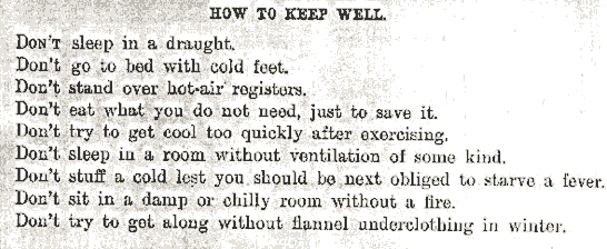 how to keep well