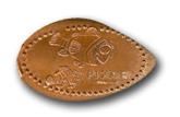 Pixar elongated coin