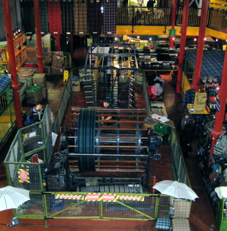 Looms at The Weaving Company, Edinburgh